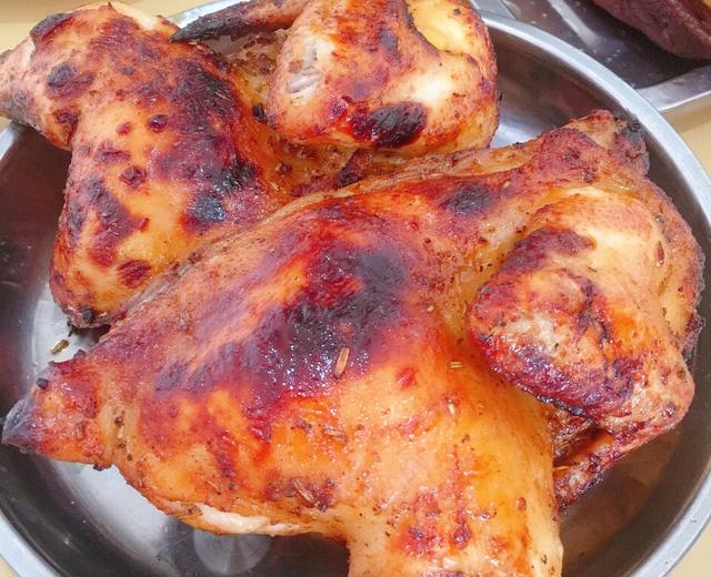 迷迭香黑胡椒烤鸡💋简单易学的做法