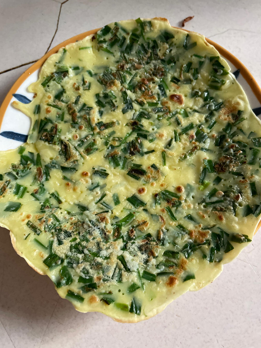 韭菜饼（电饼铛）