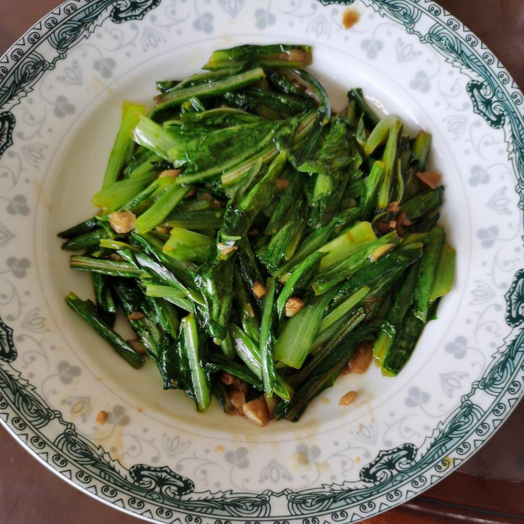 蒜蓉油麦菜（蚝油）