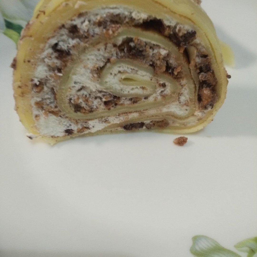 网红食谱│抹茶毛巾卷