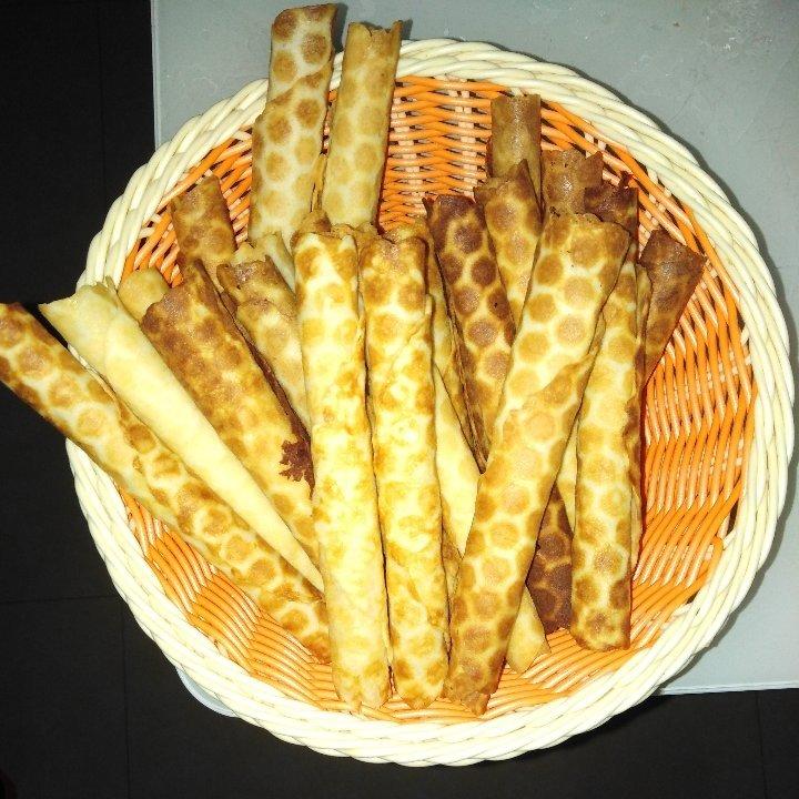 嘎嘣嘎嘣脆的蛋卷配方