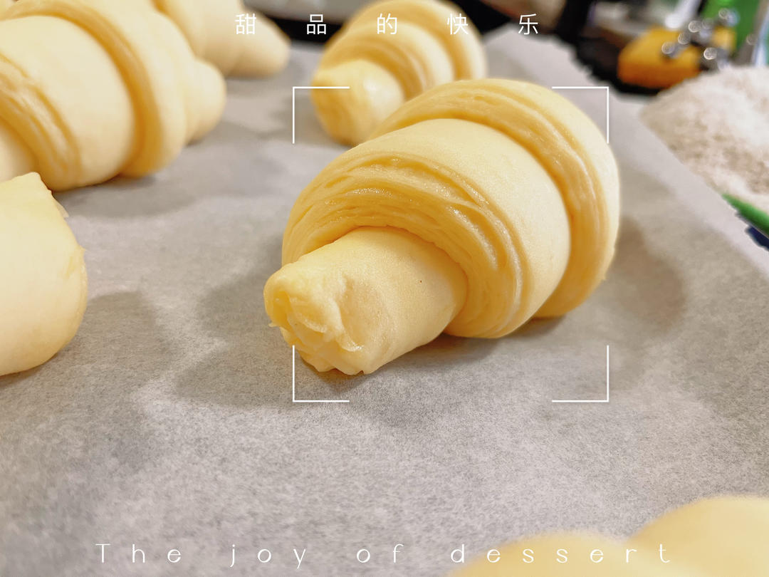 超级详细的可颂牛角包教程