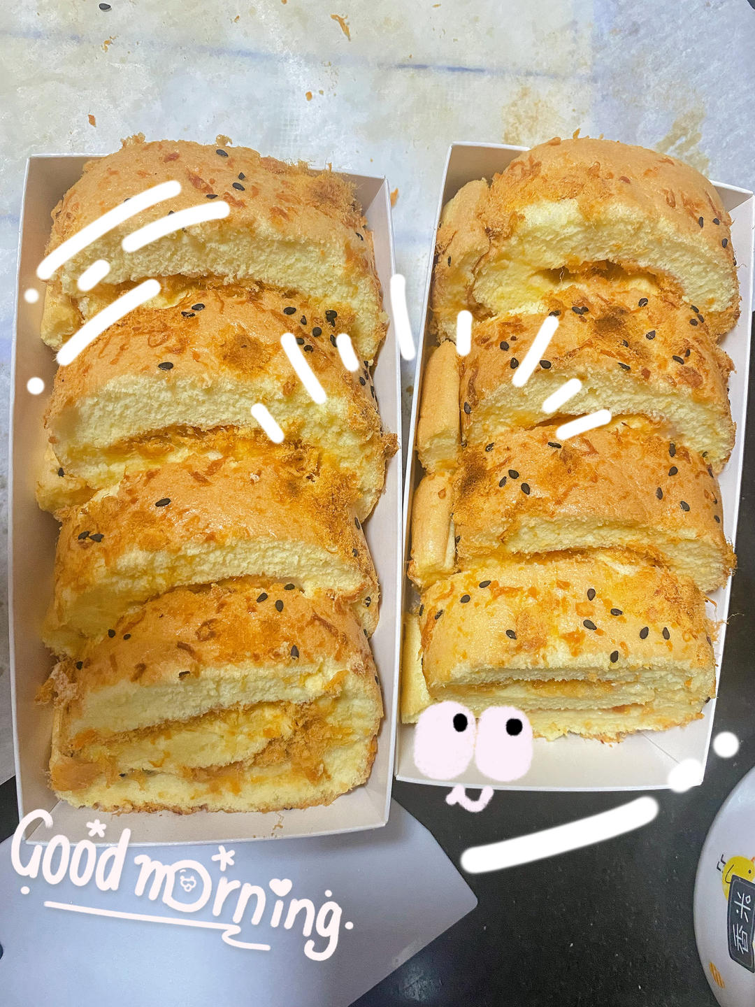 美味肉松卷-简单不开裂，零失误的蛋糕卷