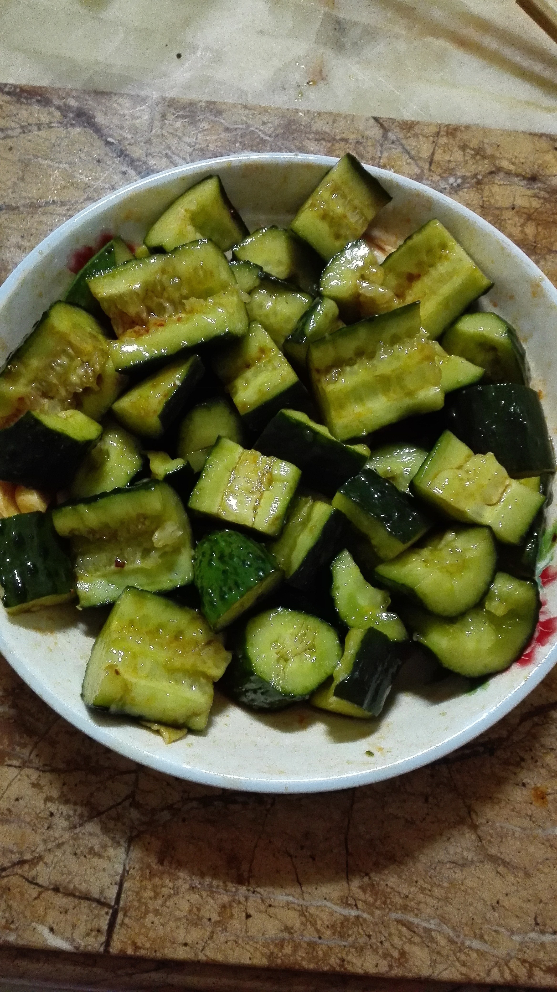 国民凉菜——拍黄瓜