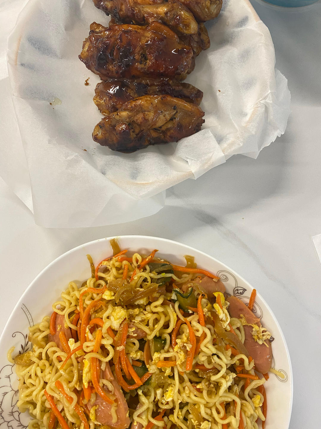 秒杀路边摊的炒方便面