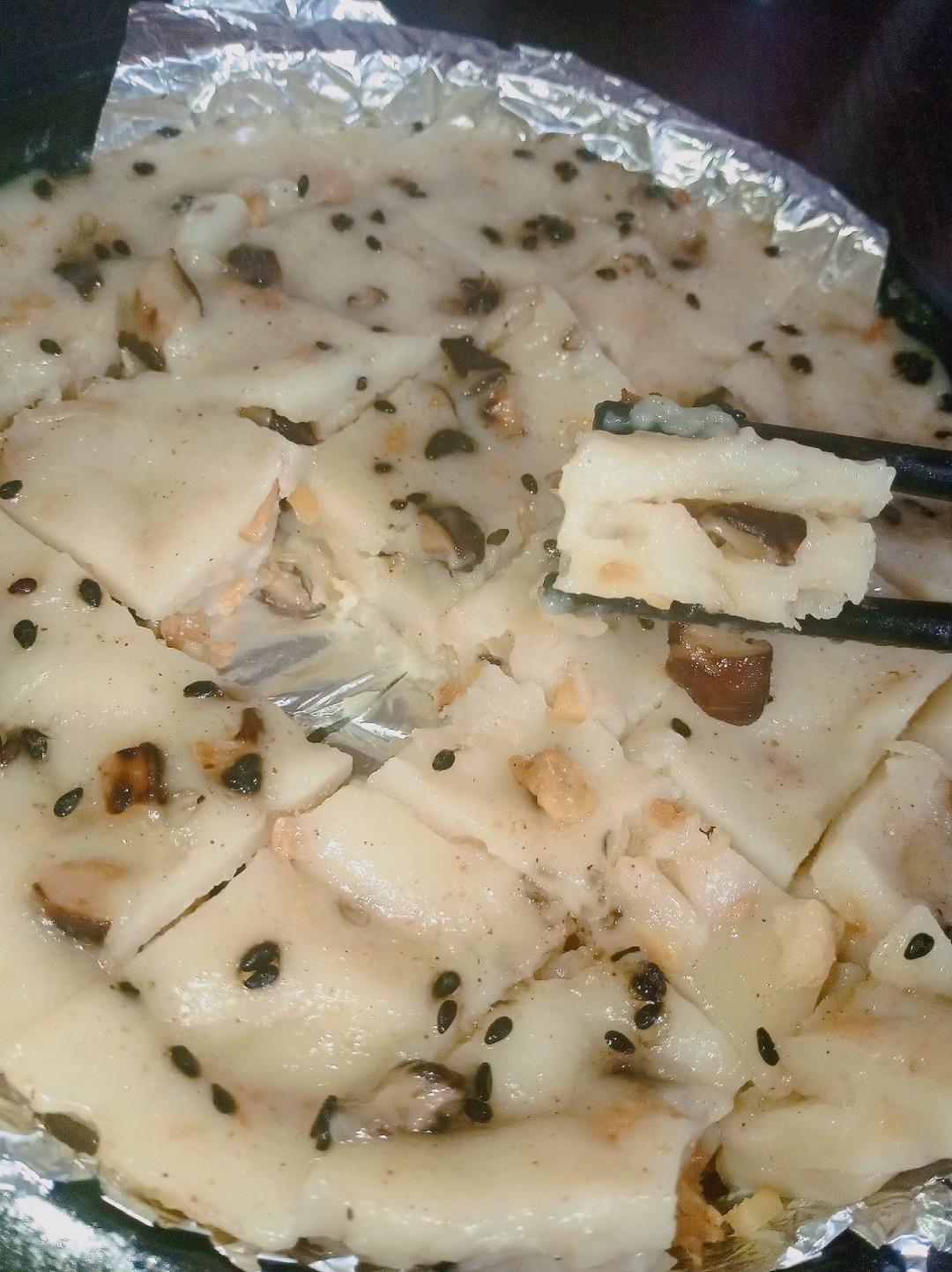 唇齿留香千层咸糕