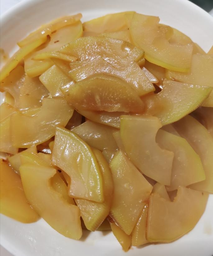 简单易做快手菜下奶菜  素炒青木瓜