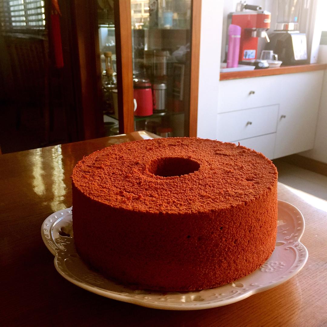 红丝绒戚风蛋糕