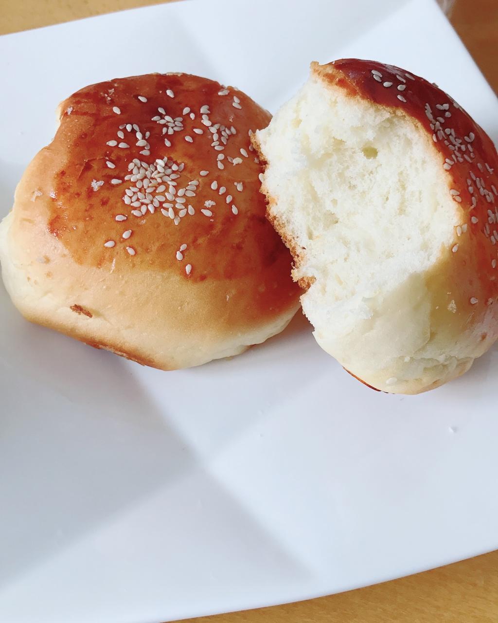 韩美千做的松软小面包