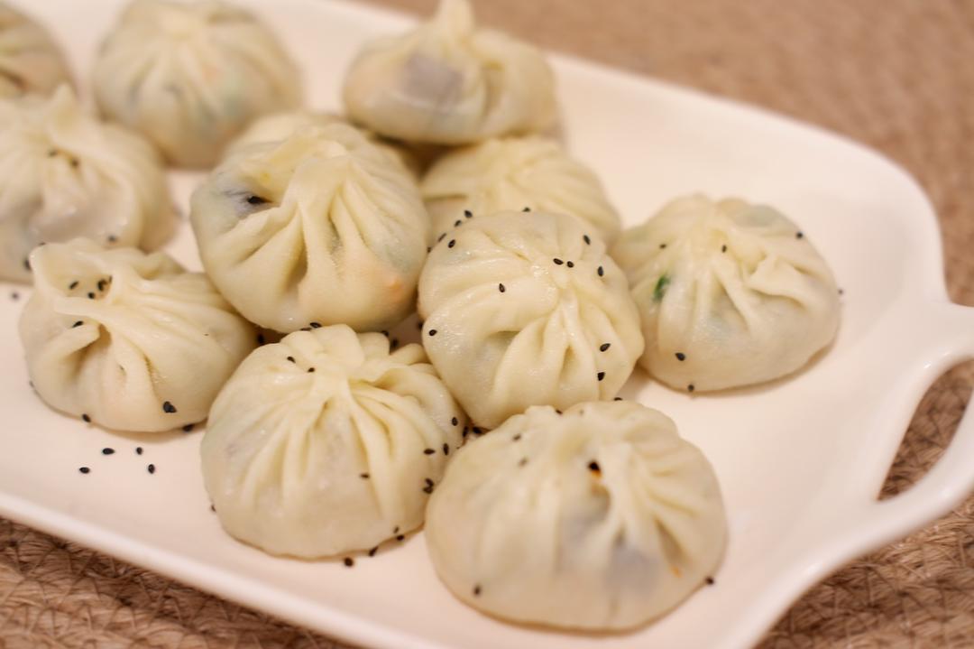 饺子皮水煎包