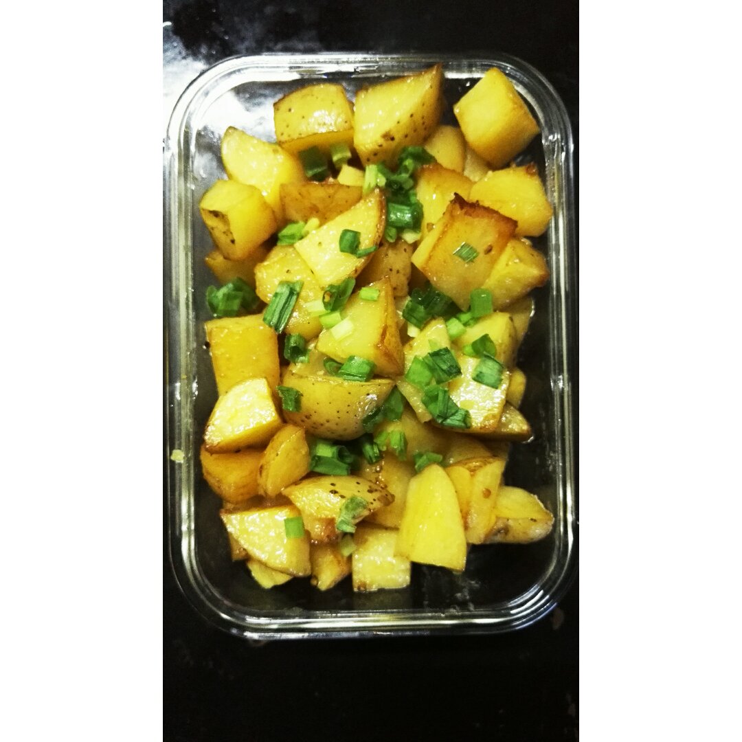 烤土豆块