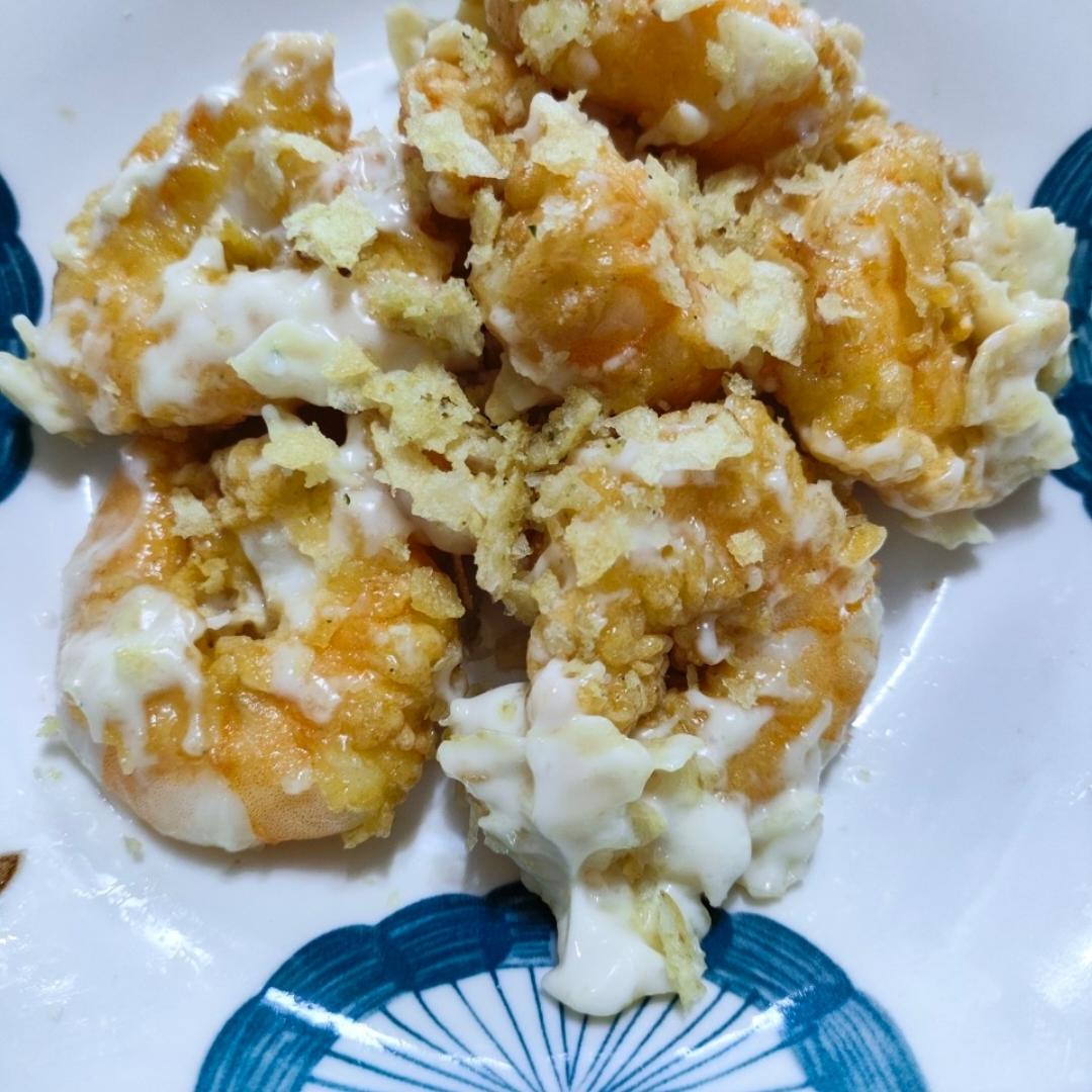 柏悦平替版芥末虾球