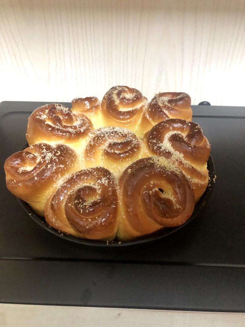 蜂蜜红提牛奶小面包