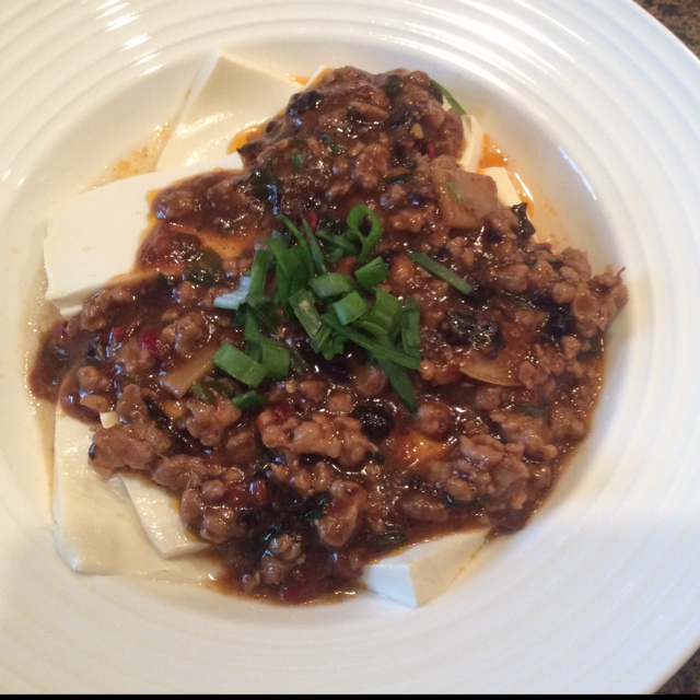 肉末蒸豆腐