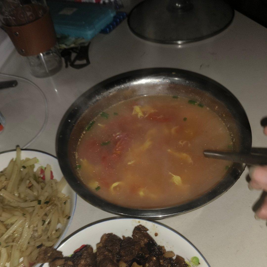 番茄蛋花汤
