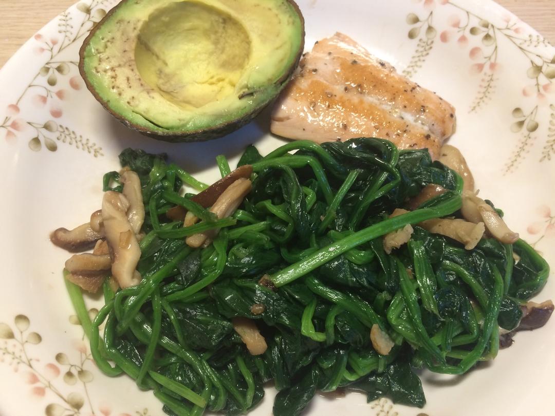 蒜蓉炒菠菜