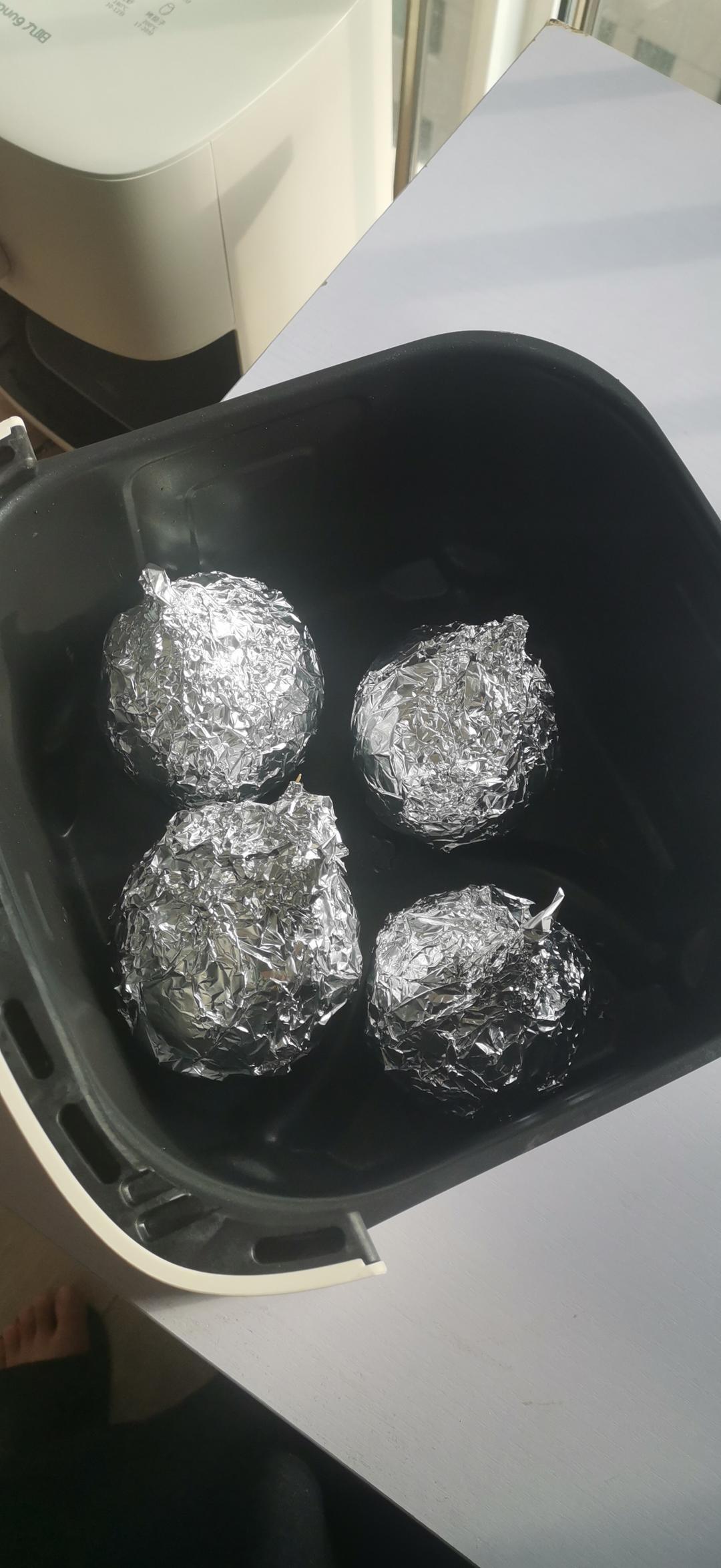 润肺止咳！秋冬季必备～空气炸锅之烤梨