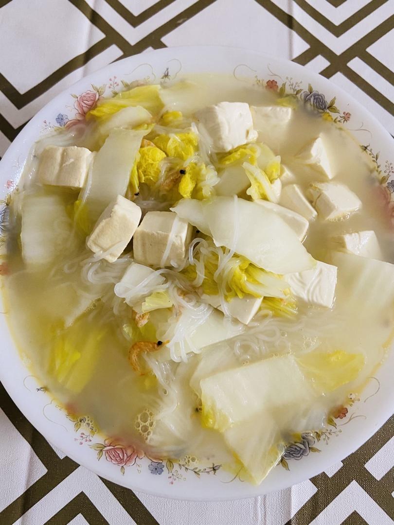 白菜粉丝汤