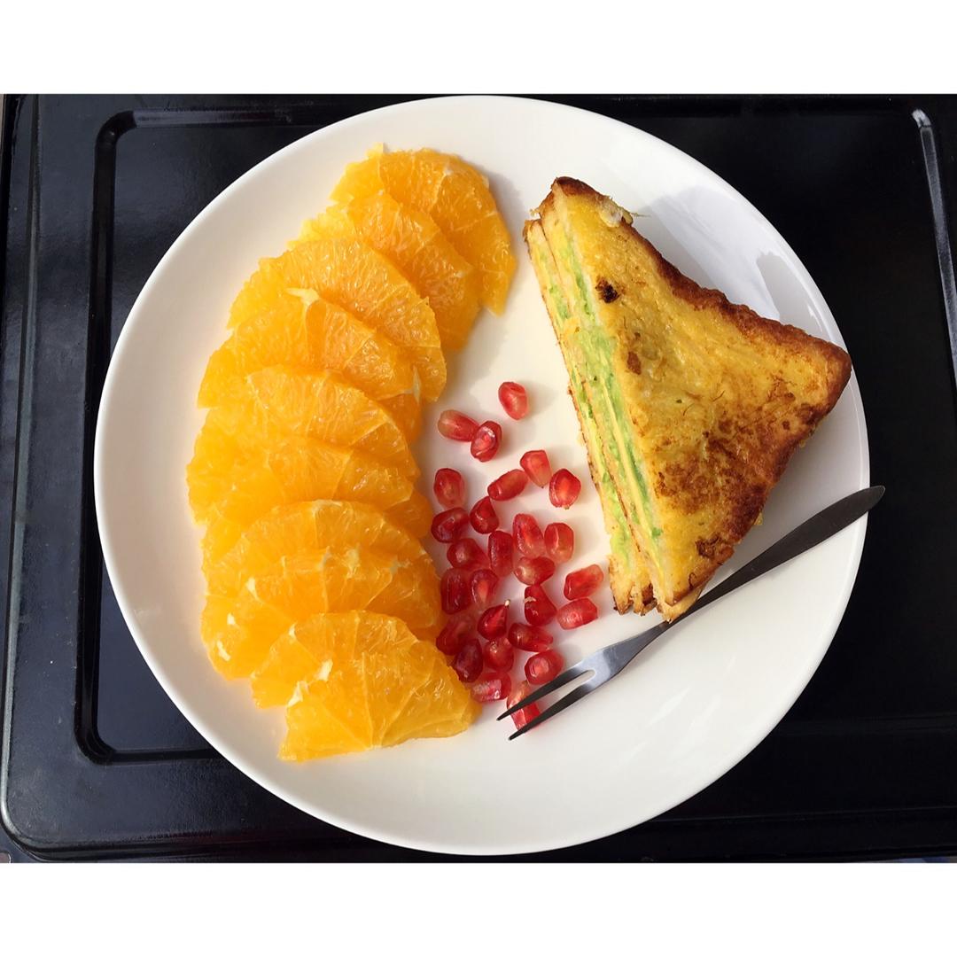 牛油果早餐三明治 Avocado Breakfast Toasted Sandwich
