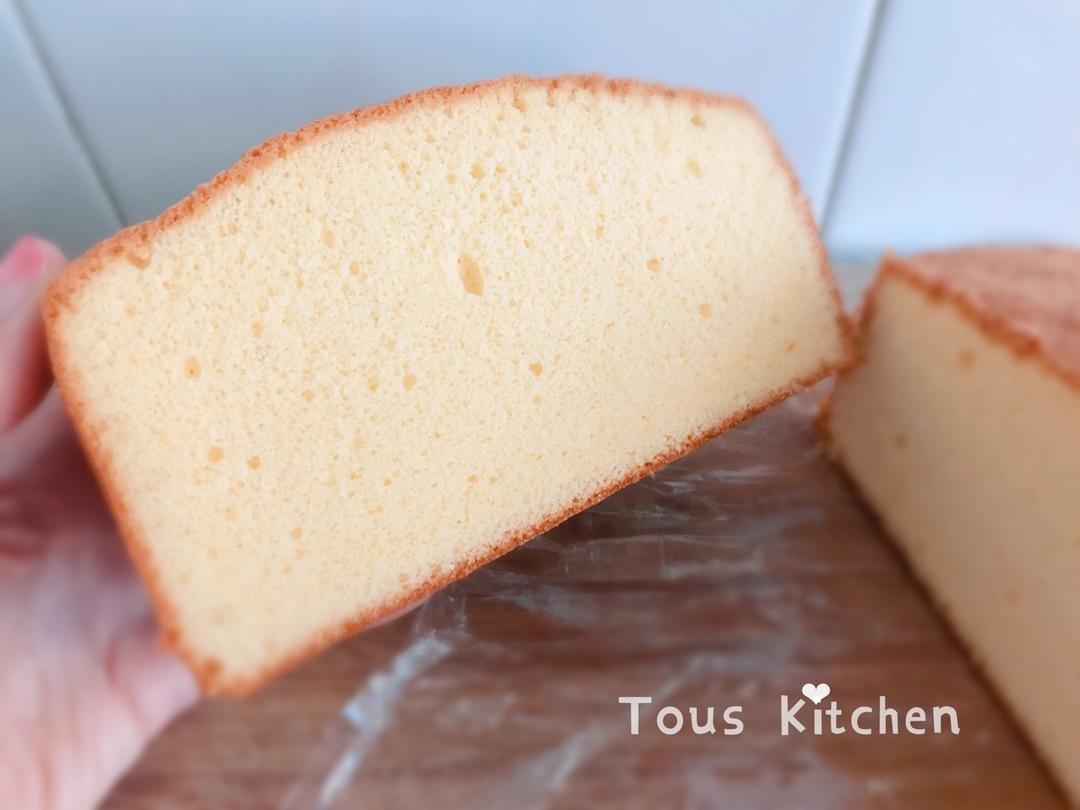 《Tinrry+》超松软的全蛋海绵蛋糕（6寸配方）