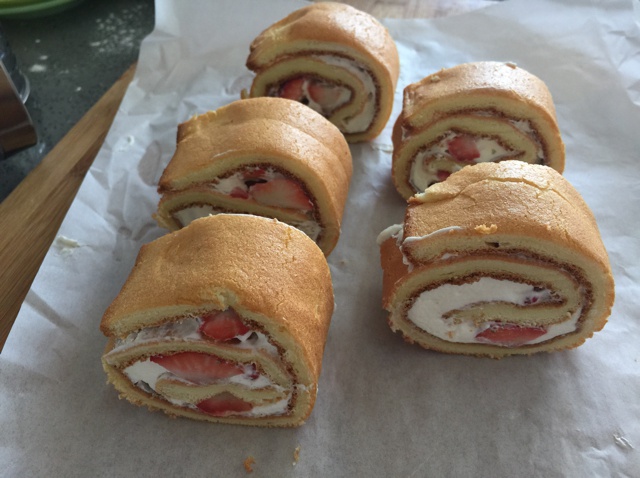 烫面戚风蛋糕卷，平凡，不平淡。