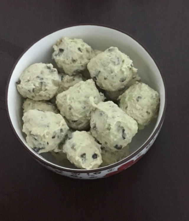 香菇鸡肉丸（健身必备）