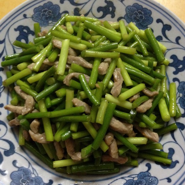 蒜薹炒肉