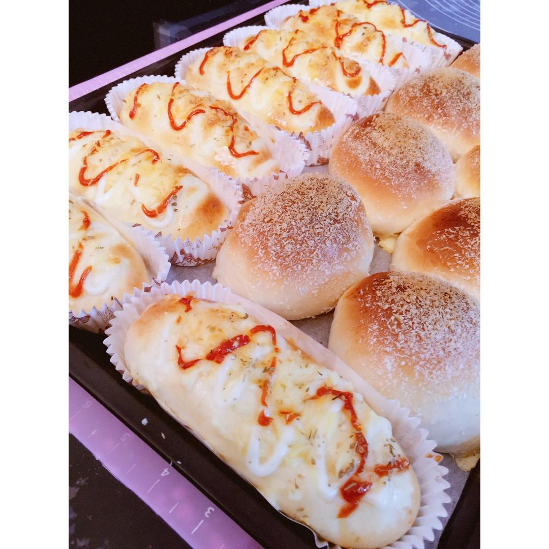 超软牛奶吐司（2个450克吐司模）