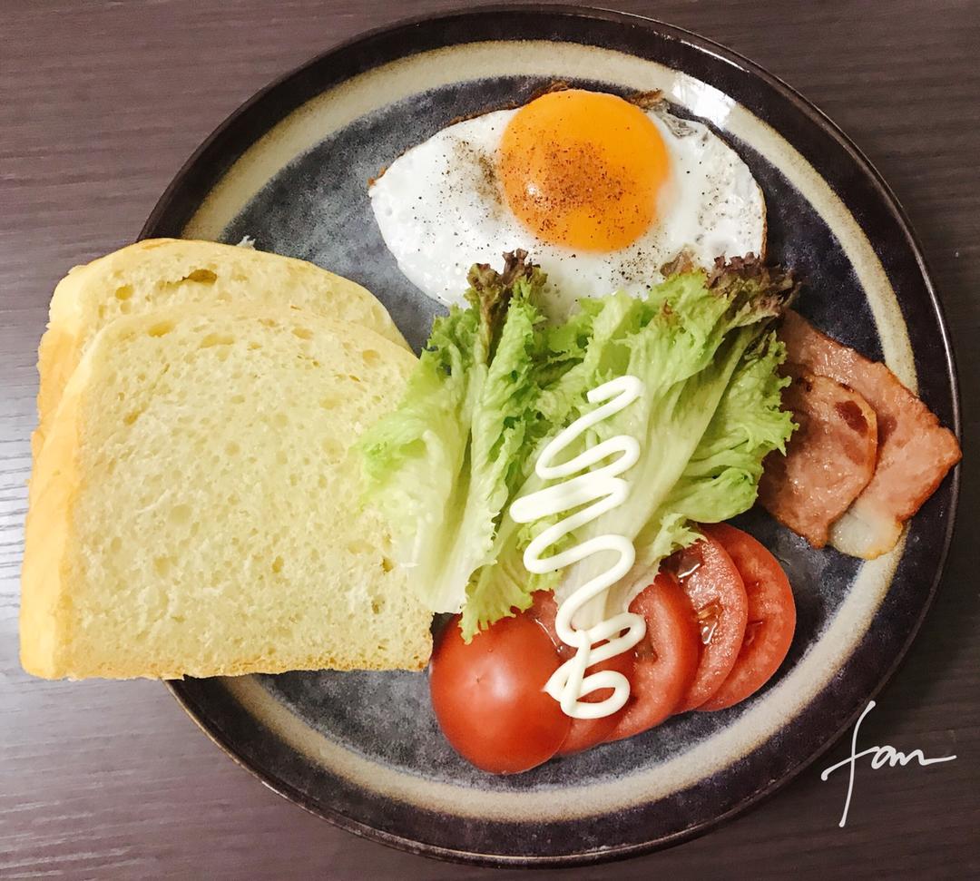 纯奶手撕吐司的做法 步骤1