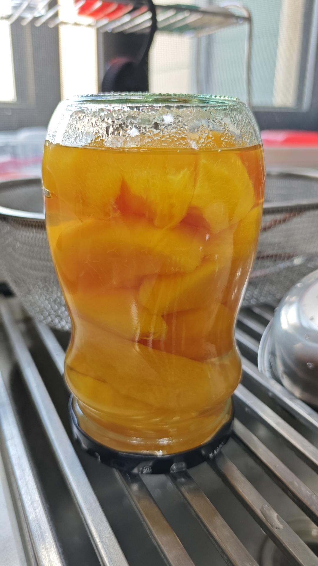 冰糖黄桃罐头（附常温保存方法）