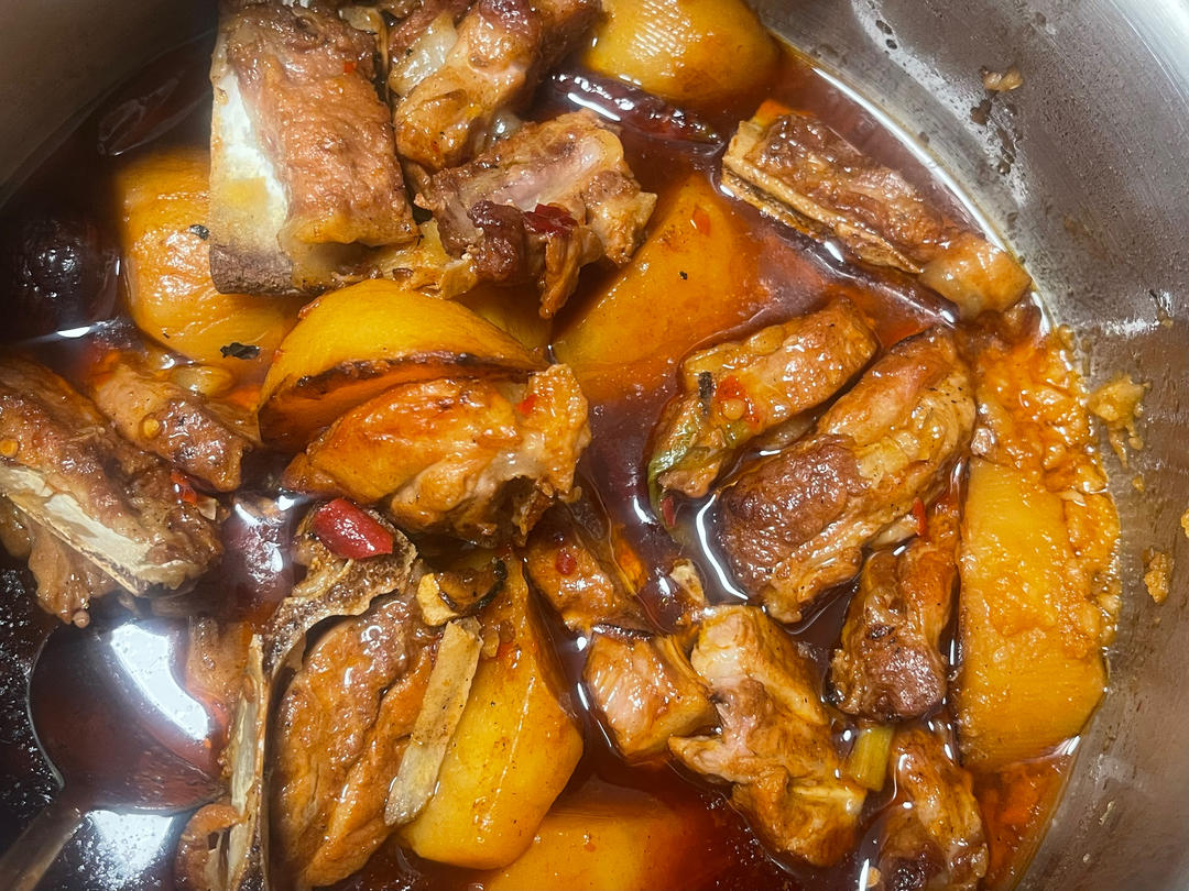 电饭煲炖牛肋条（牛腩）