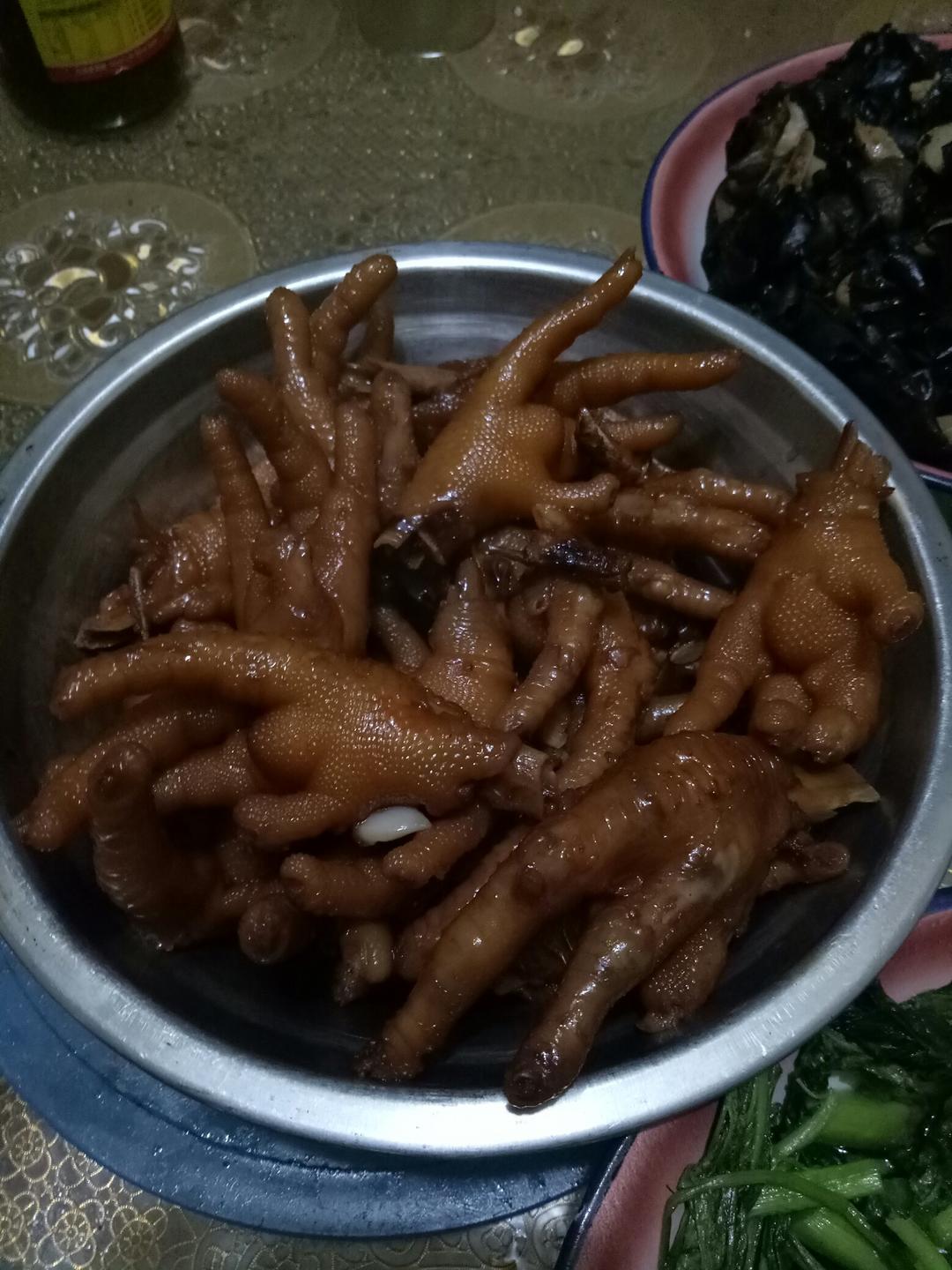 秘制红烧鸡爪