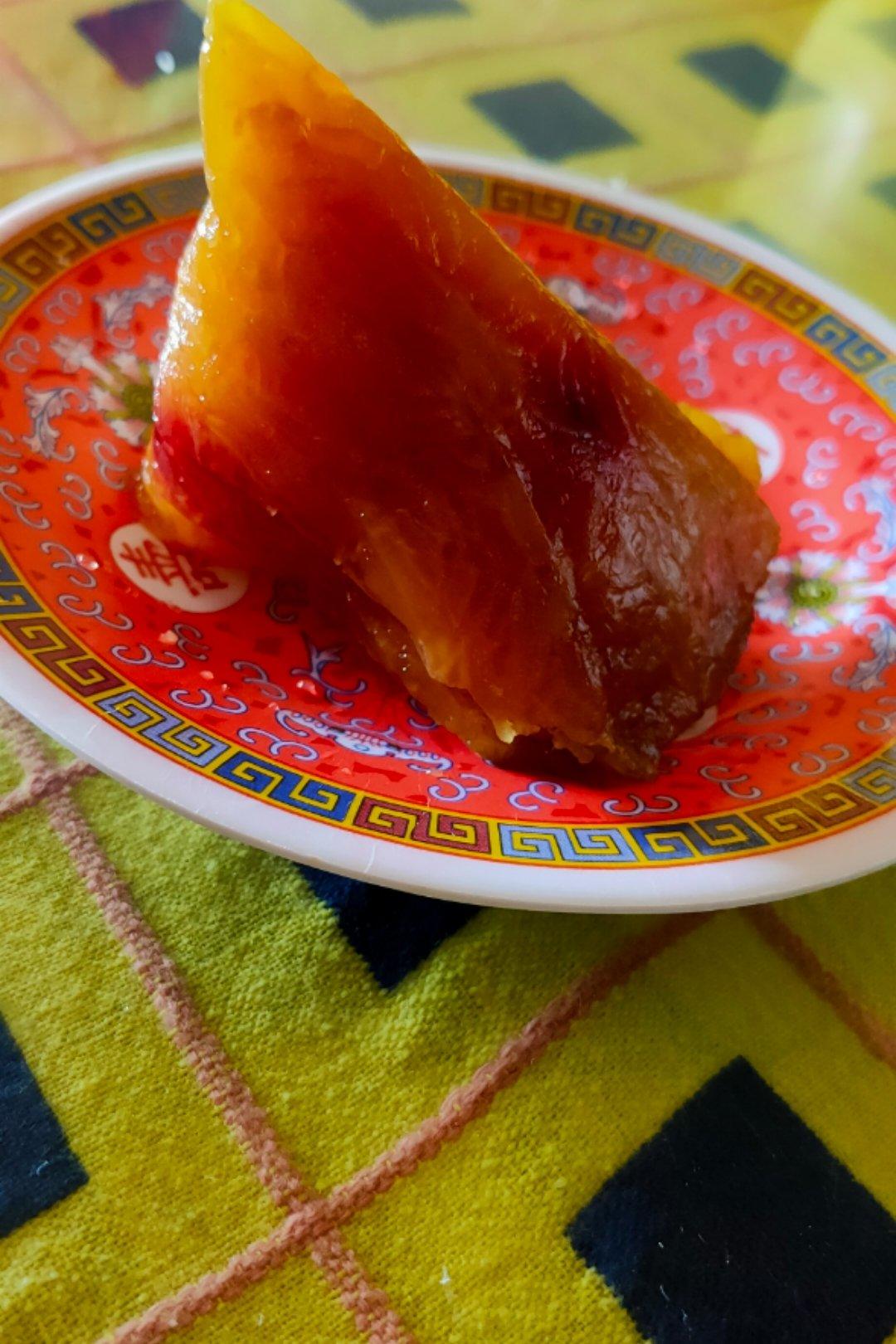 苏木碱水粽——好吃得不得了的莞式甜粽