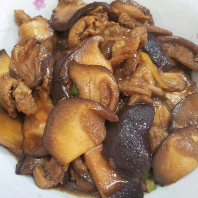 香菇肉片