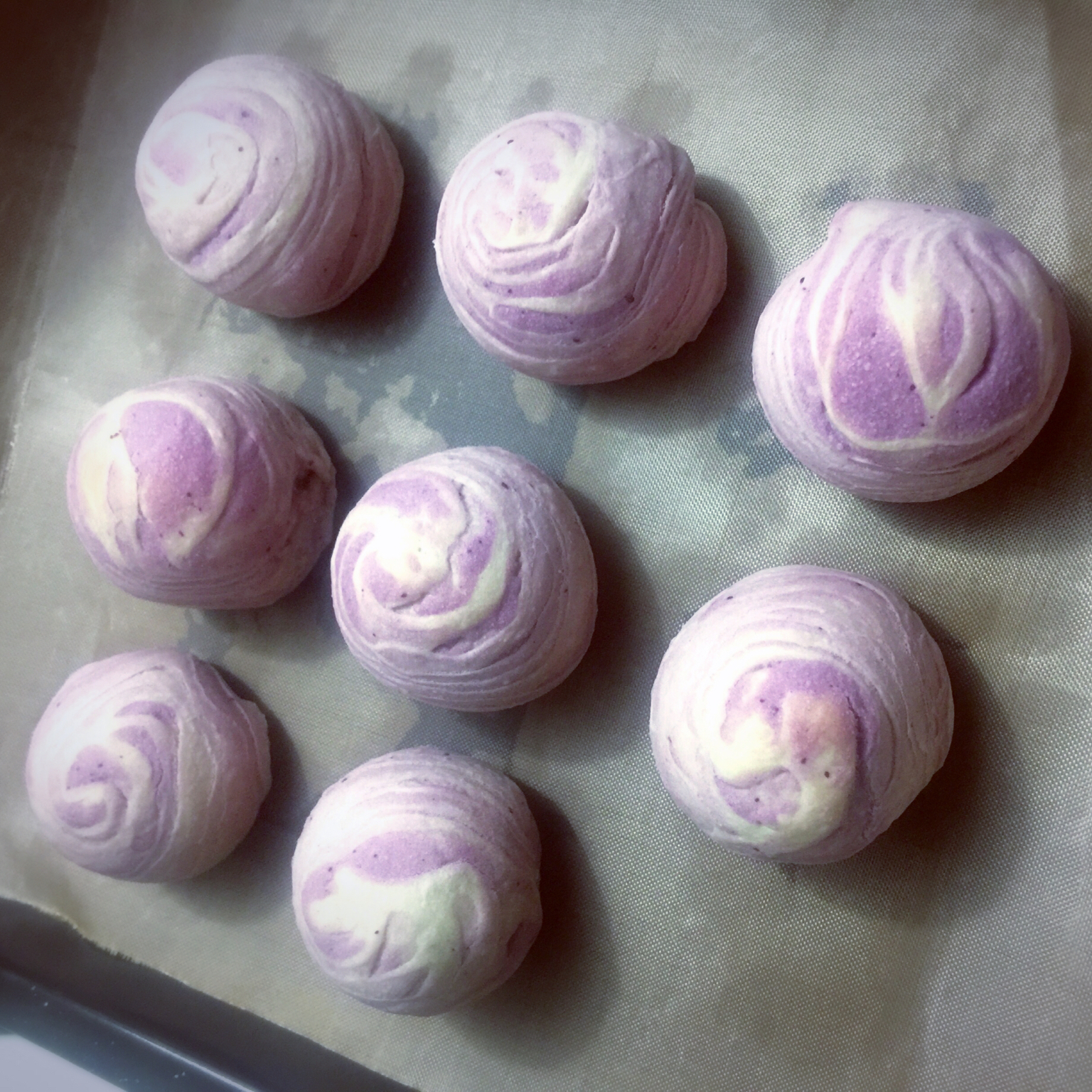 麻薯香芋酥/台湾大甲芋头酥(无猪油完美复刻2015.10修订各种抹茶酥、绿茶酥、蛋黄酥、紫薯酥通用哟）