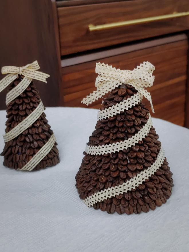 咖啡豆圣诞树🎄教程的做法