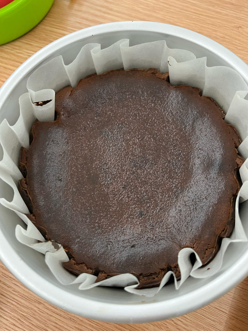 巧克力巴斯克氏芝士蛋糕【松下蒸烤箱JK102W】