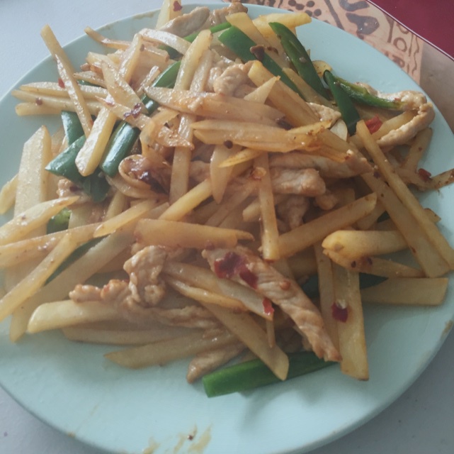 家常土豆肉丝