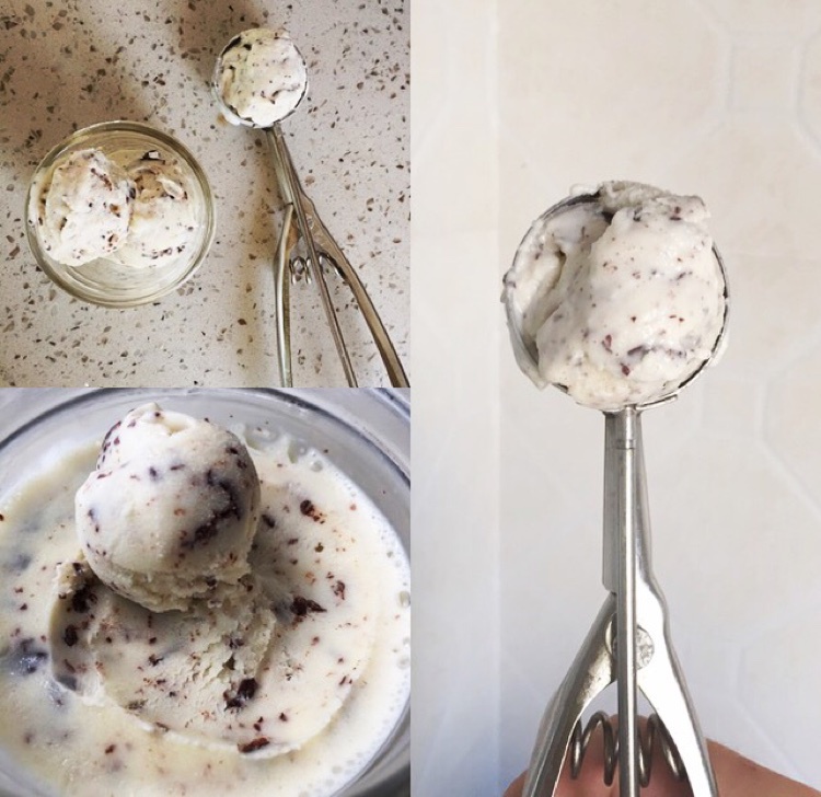 ice cream in the jar