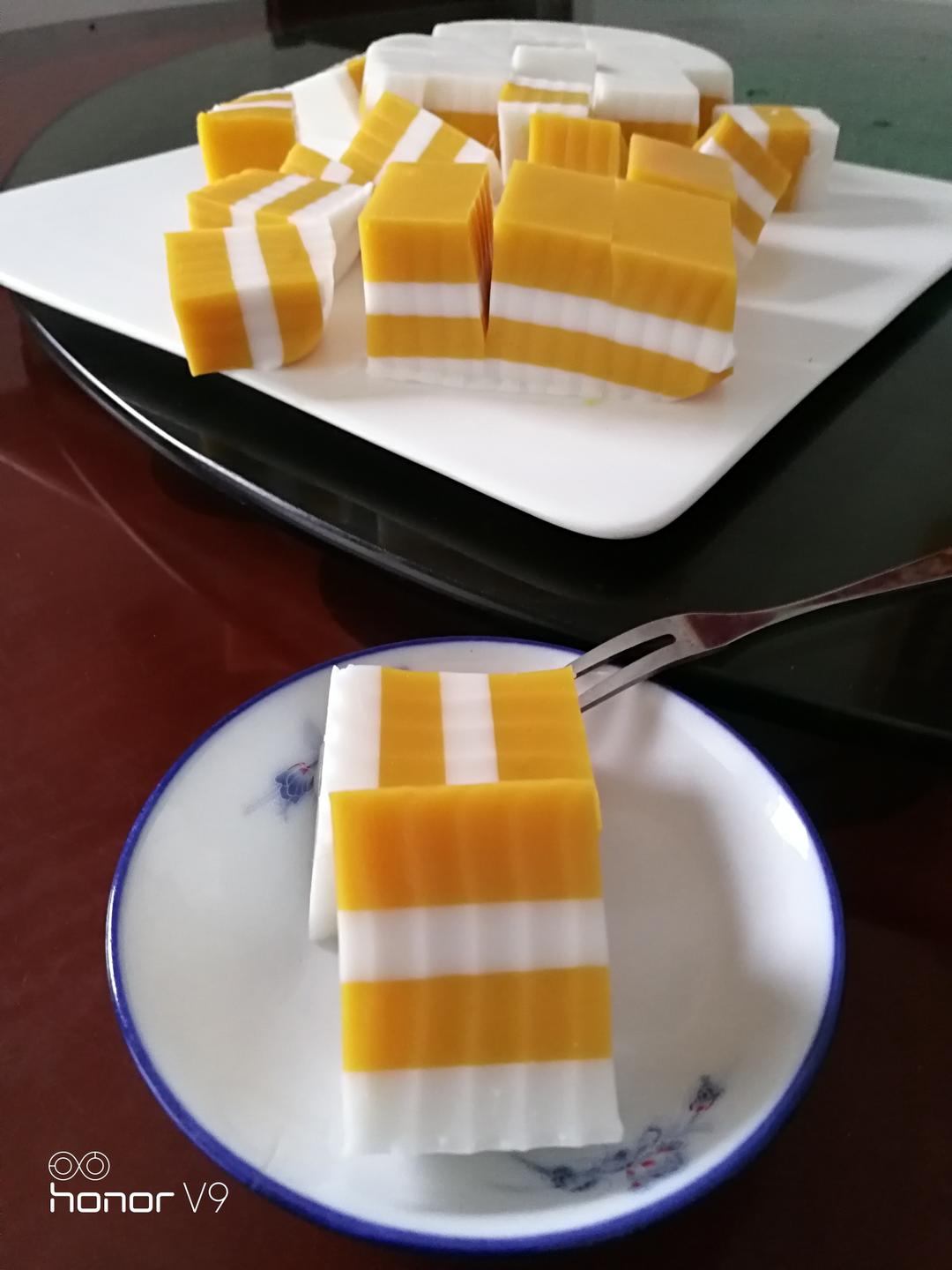 芒果椰浆千层的做法