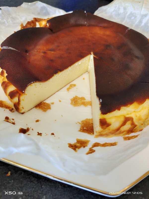 酸奶巴斯克芝士『低卡版』超好吃‼️0失败 巨简单