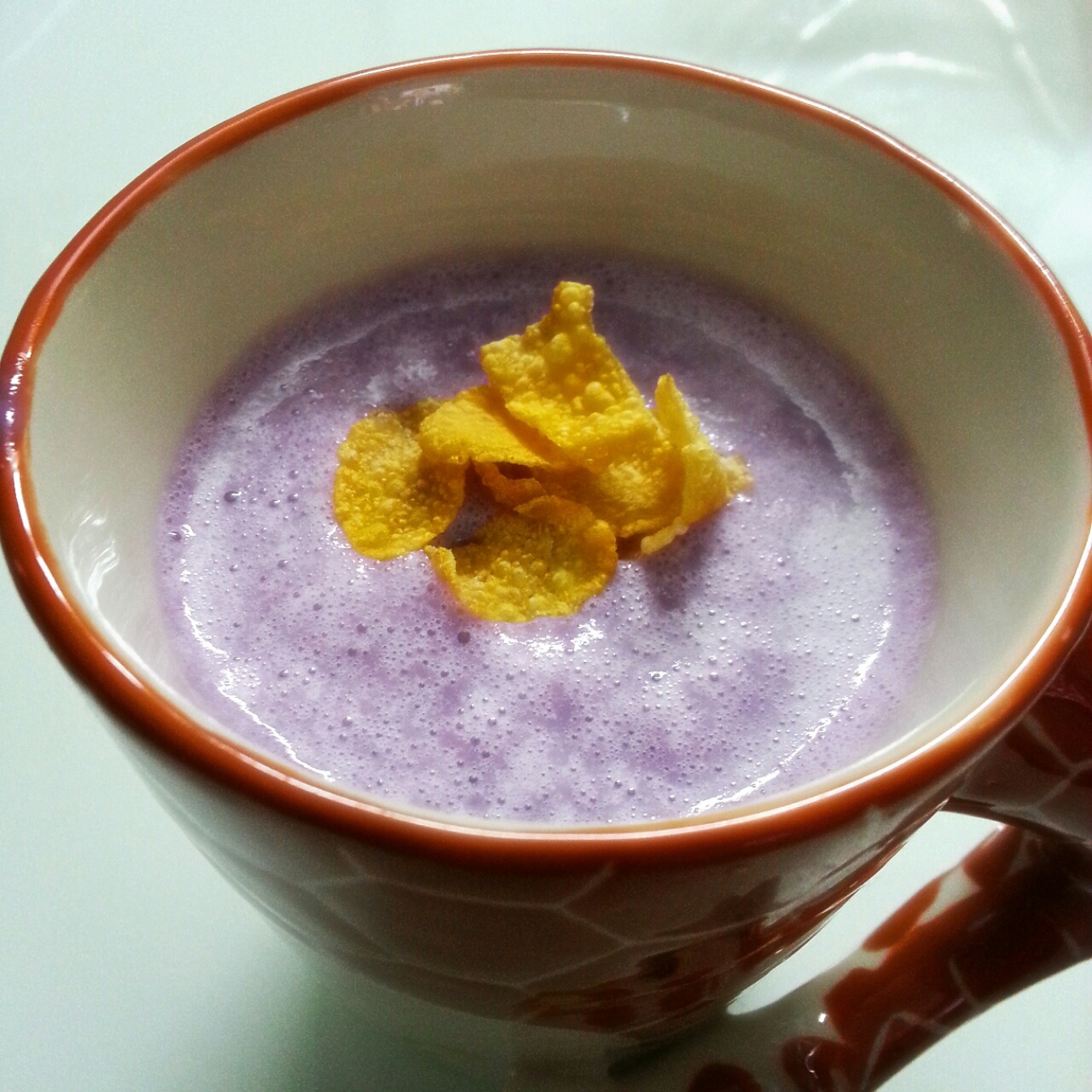 紫薯蜂蜜奶