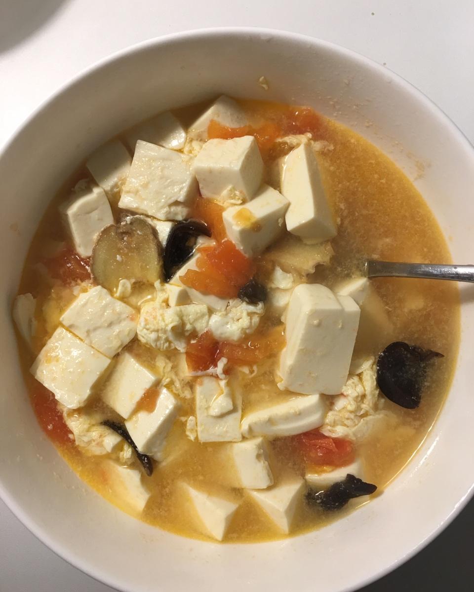 低卡高蛋白番茄豆腐汤