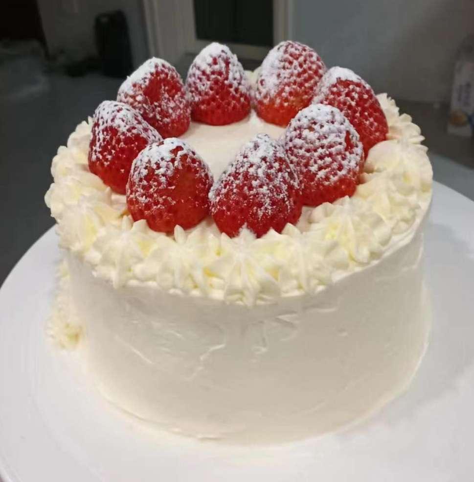 《Tinrry+》草莓奶油蛋糕（8寸配方）