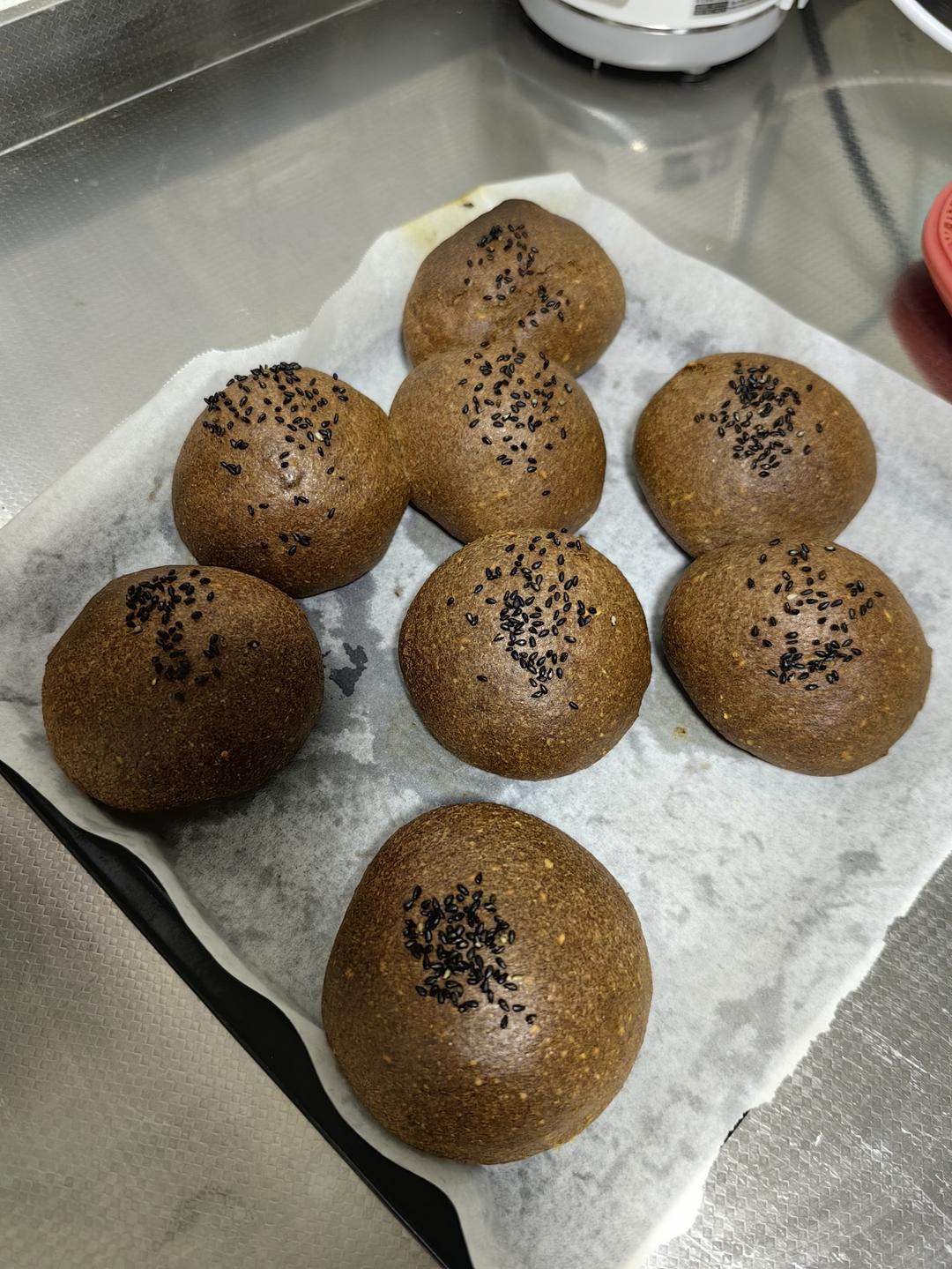 生酮面包纯亚麻籽粉餐包