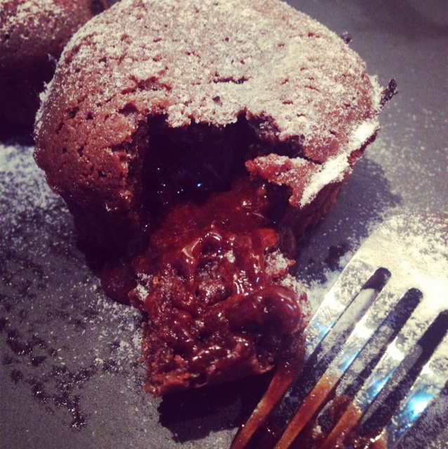 熔岩巧克力蛋糕