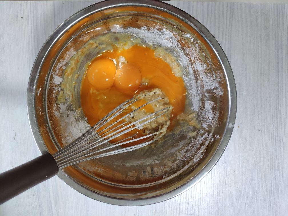 橙香果酱戚风（消耗果酱）的做法 步骤3