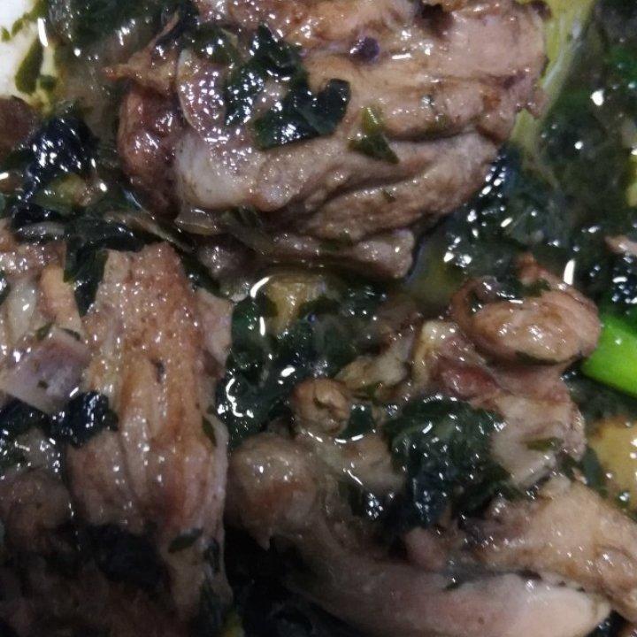 下饭菜-紫苏焖鸭