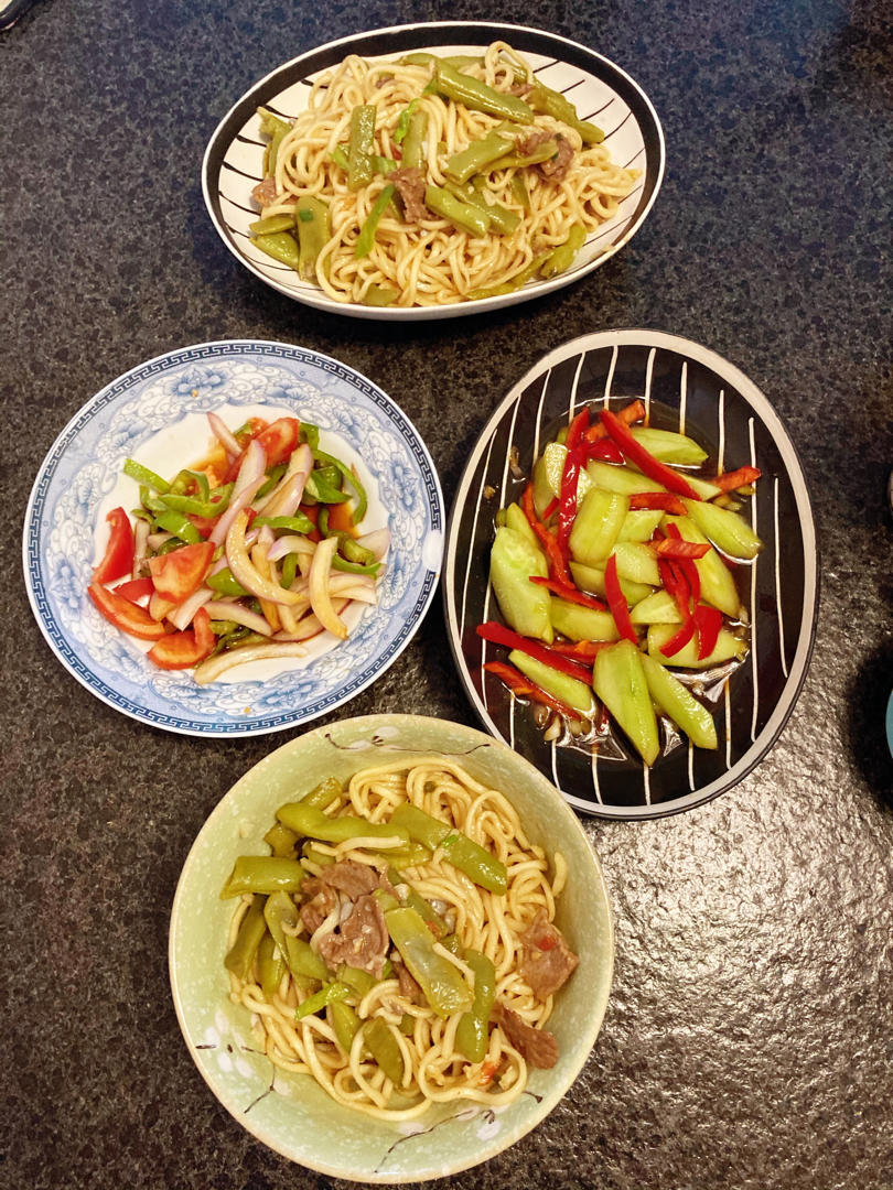 豆角焖面