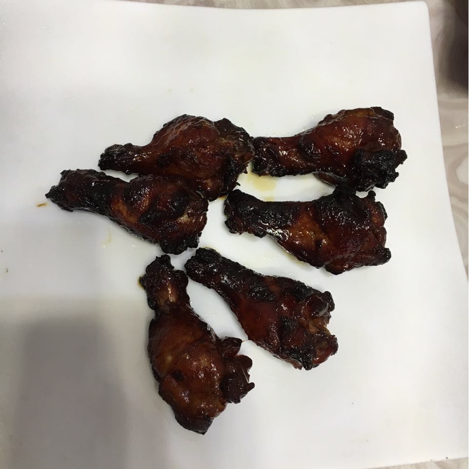 叉烧酱汁烤鸡腿